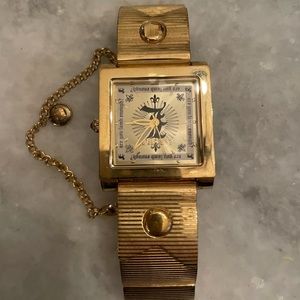 L.A.M.B Gwen Stefani vintage gold watch